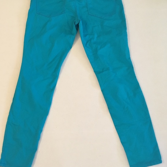 Turquoise Junior light weight jeans. Size 13. - Picture 5 of 7